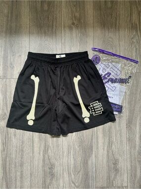 Size S | Eric Emanuel Bone black shorts